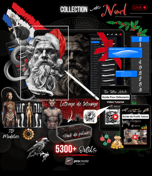 Le Pack Ultime pour Artistes Tatoueurs